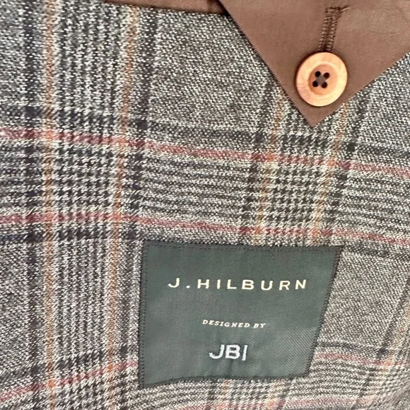 Gentlemen's 44 Regular Sport Coat - J. Hilburn/Loro Piano Fabric